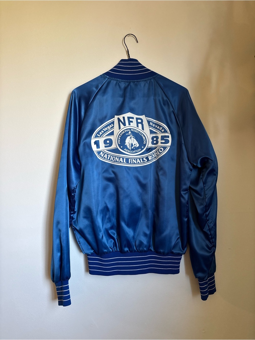 Vintage 1985 NFR satin jacket